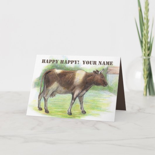 牛農場 カード (正面)