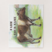 牛農場 ジグソーパズル (縦)