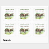 牛農場 スクエアシール (シート)