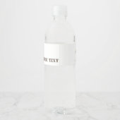 牛農場 ペットボトルラベル (裏面)