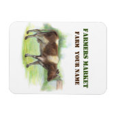 牛農場 マグネット (横)