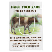 牛農場 ミディアムペーパーバッグ (裏面)