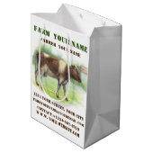 牛農場 ミディアムペーパーバッグ (裏面アングル)