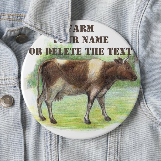 牛農場 缶バッジ (インサイチュ)