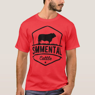 牛農家シメンタル牛 Tシャツ
