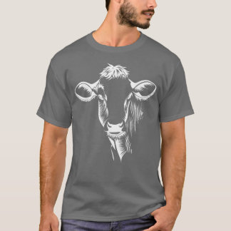 牛農家牛の牛の乳農家農業 Tシャツ