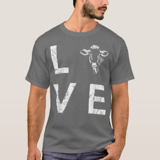 牛農家牛の牛の牛の乳農家 Tシャツ