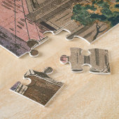 牛込神楽坂土屋興一新版画 ジグソーパズル (側面)