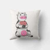 牛追いトランプのポーカーとトランプのポーカー クッション (裏面)