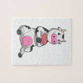 牛追いトランプのポーカーとトランプのポーカー ジグソーパズル (横)