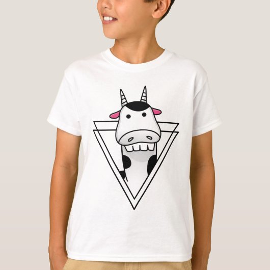 牛進化の服装 Tシャツ (正面)