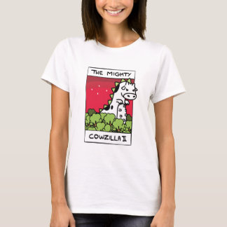 牛進化のCowzillaの服装 Tシャツ