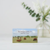 牛酪農業者の名刺 名刺 (スタンド正面)