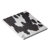 牛隠し白黒メモ ノートパッド (アングル)