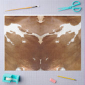 牛革デコページ紙 薄葉紙 (クラフト)