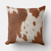 牛革フェイク皮 クッション (正面)