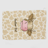 牛頭ゴルフタオル ゴルフタオル (横)