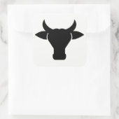 牛頭シルエット スクエアシール (バッグ)