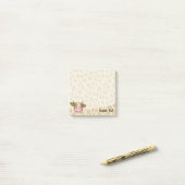 牛頭ポストイットノート ポストイット (デスク上)