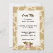 牛頭招待状 招待状 (正面)