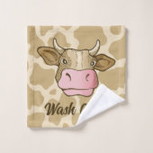 牛頭風呂タオルセット バスタオルセット (ウォッシュタオル)