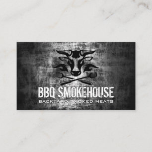 牛頭 へら BBQツール 名刺
