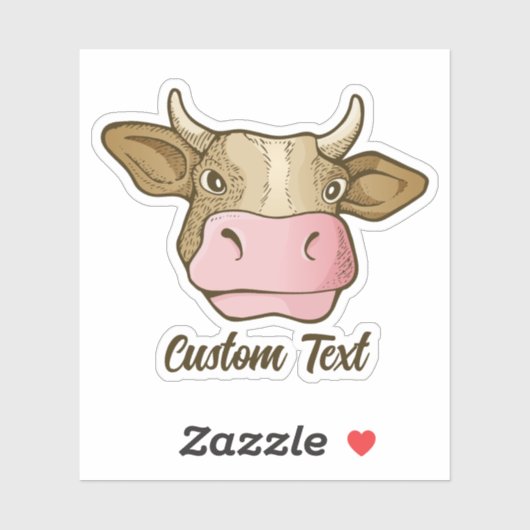 牛頭 シール (シート)