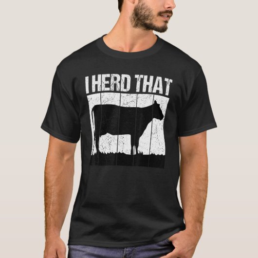 牛飼いのつぶやき Tシャツ (正面)
