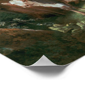 牛飼いの牧歌的シーン ポスター (角)