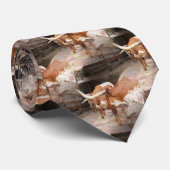 牛飼いの長角牛 ネクタイ (ロール)