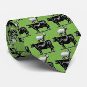 牛首のタイのヤギ ネクタイ (ロール)