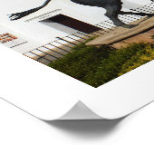 牛馬のスペインの像 ポスター (角)