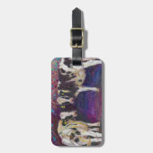 牛2011年の保護 ラゲッジタグ (正面縦)