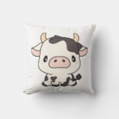 牛2 16x16 クッション (正面)