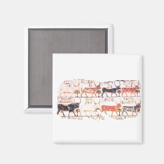 牛8頭 マグネット (正面/裏面)