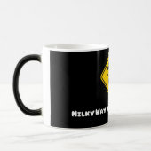 牛の拉致「天の川の配達」おもしろい モーフィングマグカップ (左)