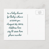 牛&ふくらはぎポストカード/招待カスタマイズ-  インビテーションポストカード (裏面)