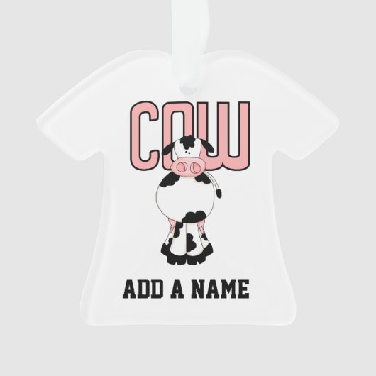 牛 オーナメント (正面)