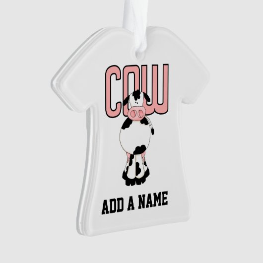 牛 オーナメント (正面)