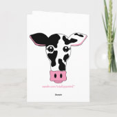 牛 カード (裏面)