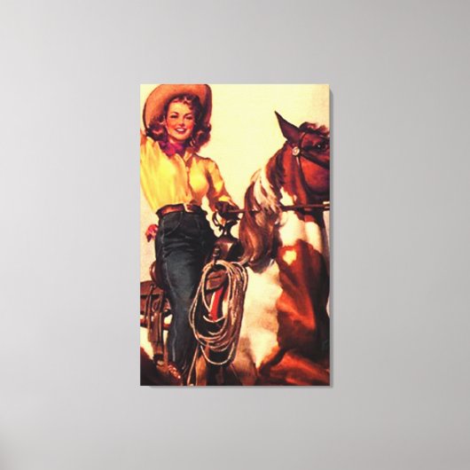 牛 キャンバスプリント (正面)