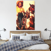 牛 キャンバスプリント (インサイチュ (寝室))