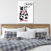牛 キャンバスプリント (インサイチュ (寝室))