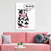 牛 キャンバスプリント (インサイチュ (リビング))