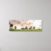 牛 キャンバスプリント (正面)