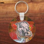 牛 キーホルダー (正面)