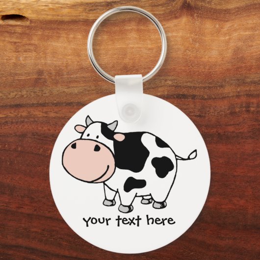 牛 キーホルダー (正面)