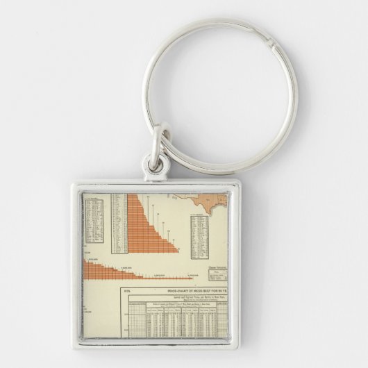 牛 キーホルダー (正面)