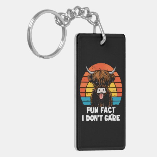 牛。 キーホルダー (正面左)