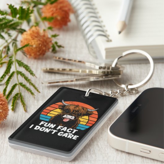 牛。 キーホルダー (正面右)